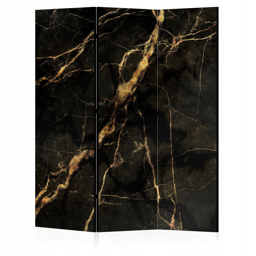 Vienpusējs aizslietnis, 135x172, Melns marmors ar zelta elementiem L-ART