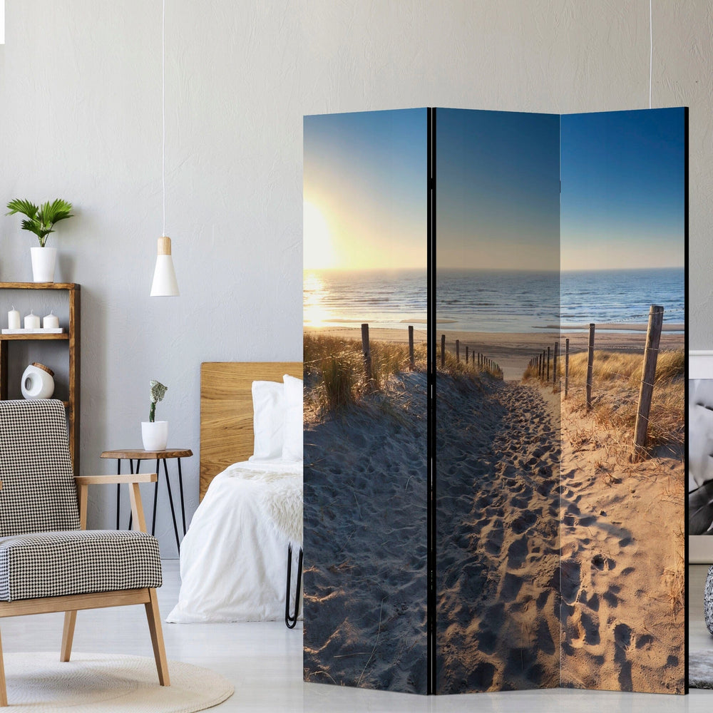 Vienpusējs aizslietnis, 135x172, Skats uz jūru saulrieta laikā  L-ART