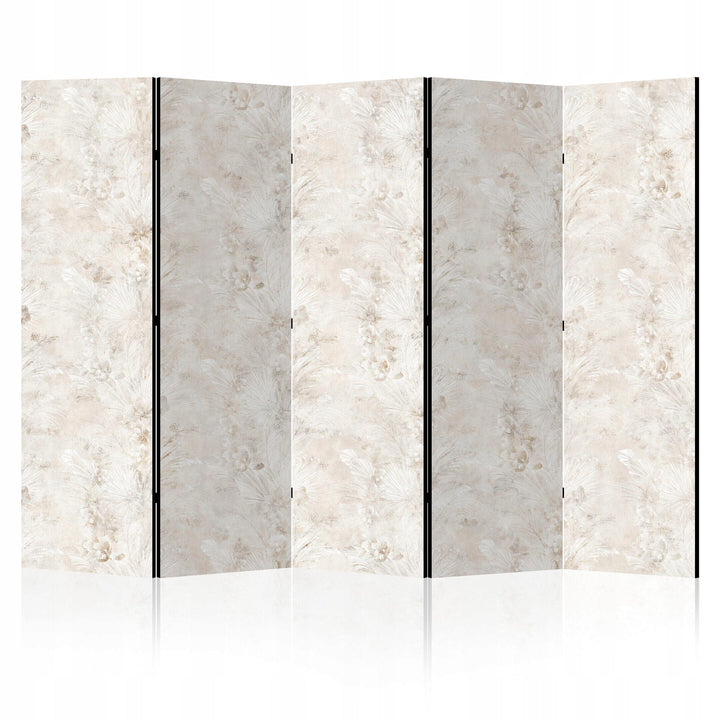 Vienpusējs aizslietnis, 225x172, Bēšs dizains ar spalvu rakstu L-ART