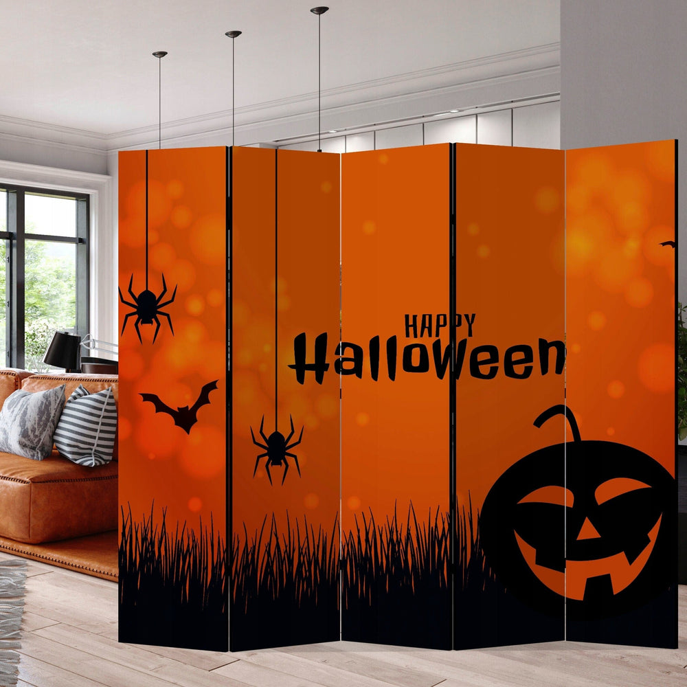 Vienpusējs aizslietnis, 225x172, Klasisks Helovīna stils ar izteiksmīgiem kontrastiem un svētku sveicienu L-ART