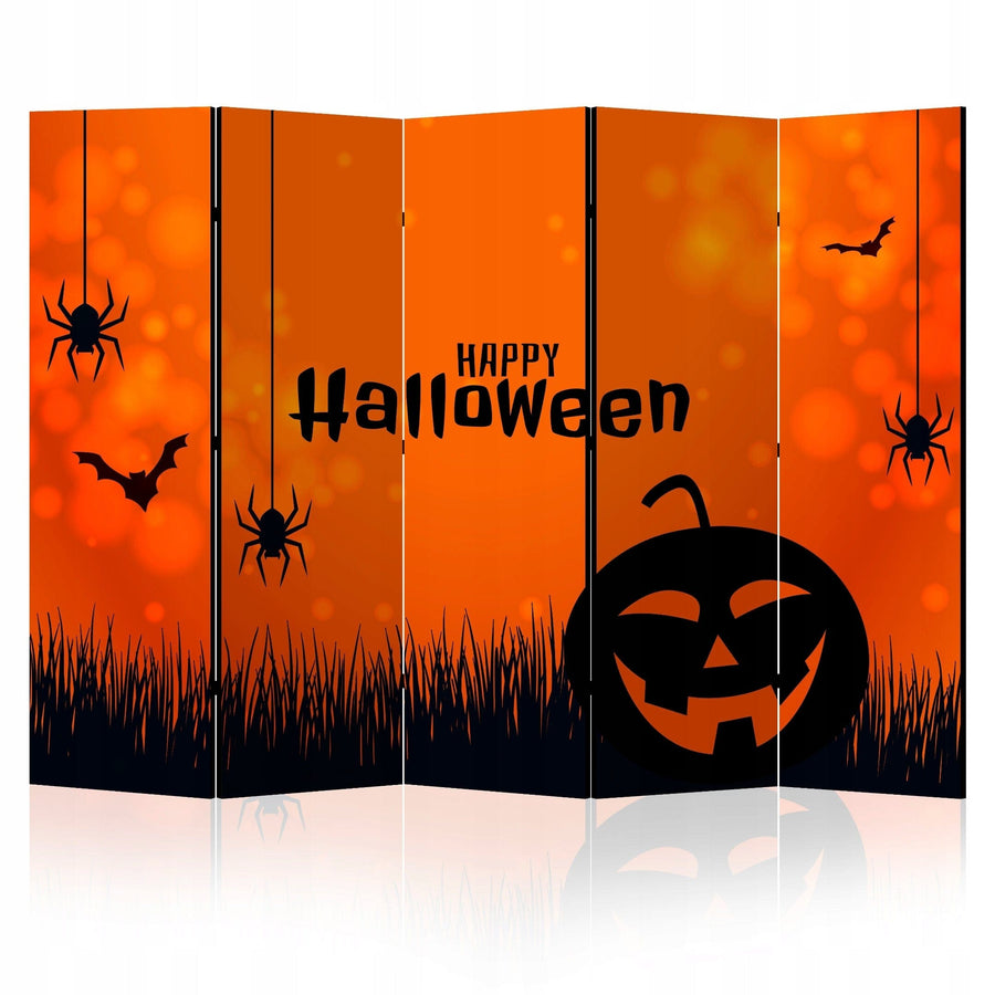 Vienpusējs aizslietnis, 225x172, Klasisks Helovīna stils ar izteiksmīgiem kontrastiem un svētku sveicienu L-ART