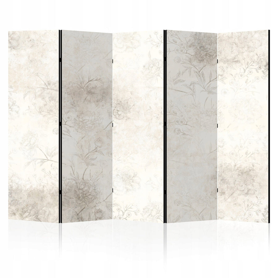 Vienpusējs aizslietnis, 225x172, vintāžas ziedu motīvs uz gaiša fona L-ART