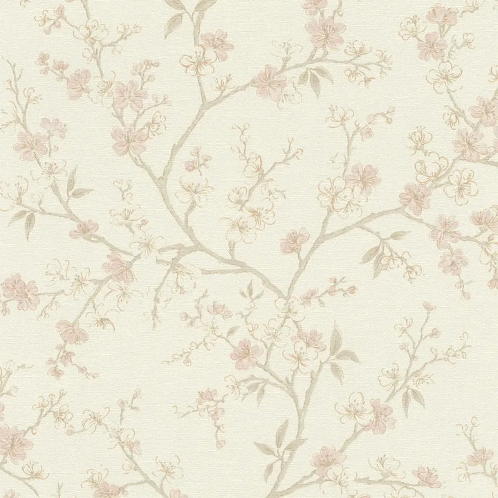 Rasch wallpaper 1562705 | A warm grey shade with a distinctive linen-like texture