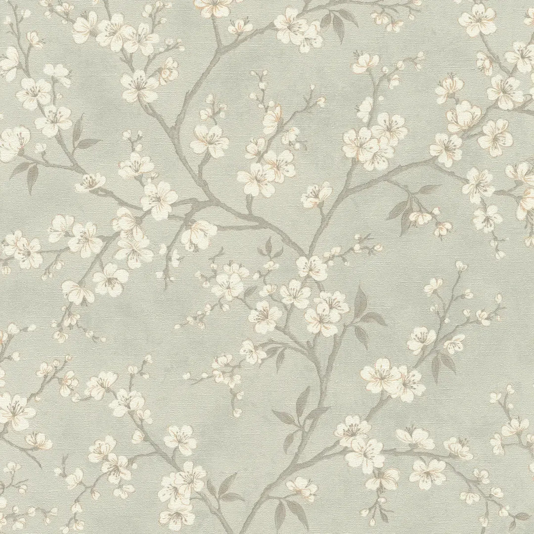 Rasch wallpaper 1562705 | A warm grey shade with a distinctive linen-like texture