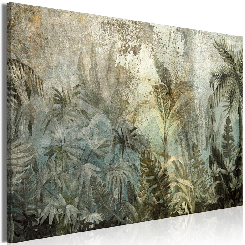 Картина XXL - Экзотический тропический лес в натуральном зеленом цвете, 151492 G-ART
