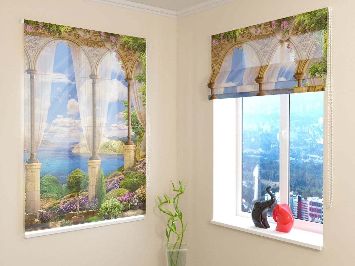 Roman blinds