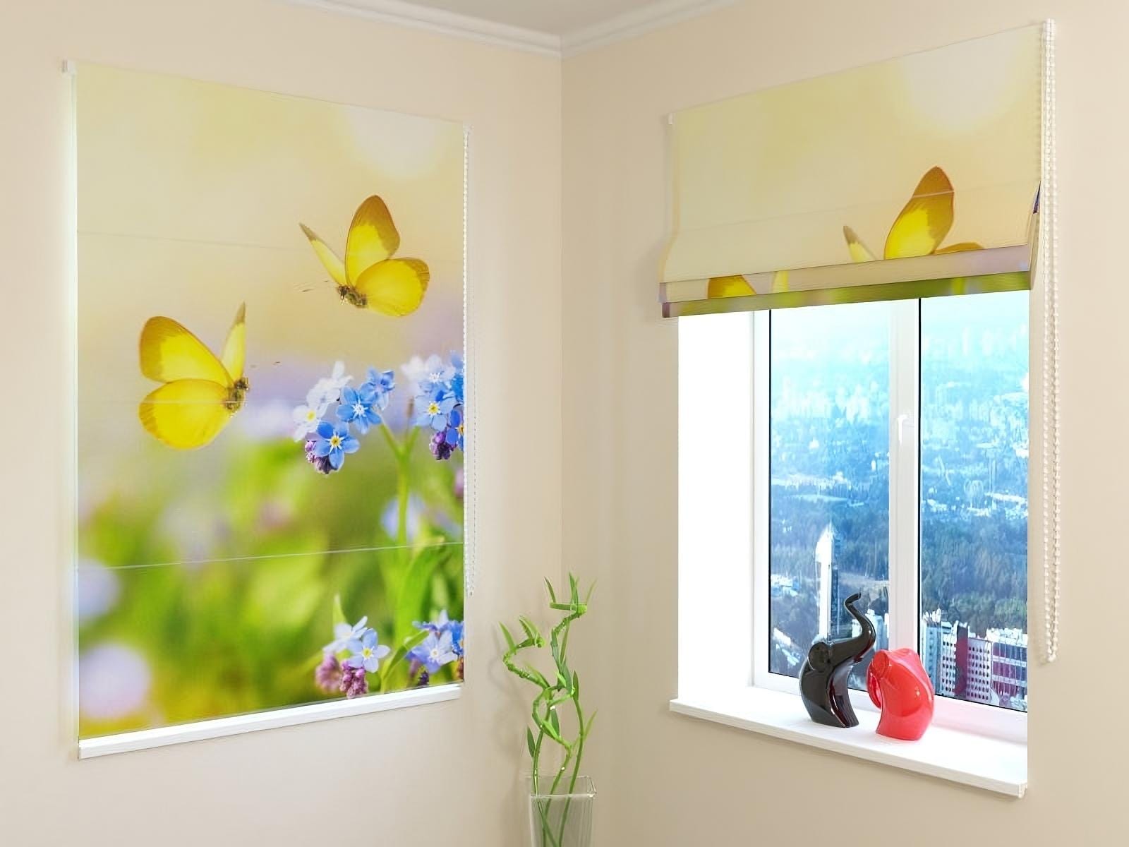 Roman blinds