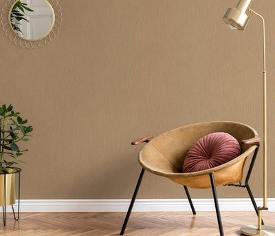 Gold colours Plain wallpapers with silky sheen, Erismann, 3752476 Erismann