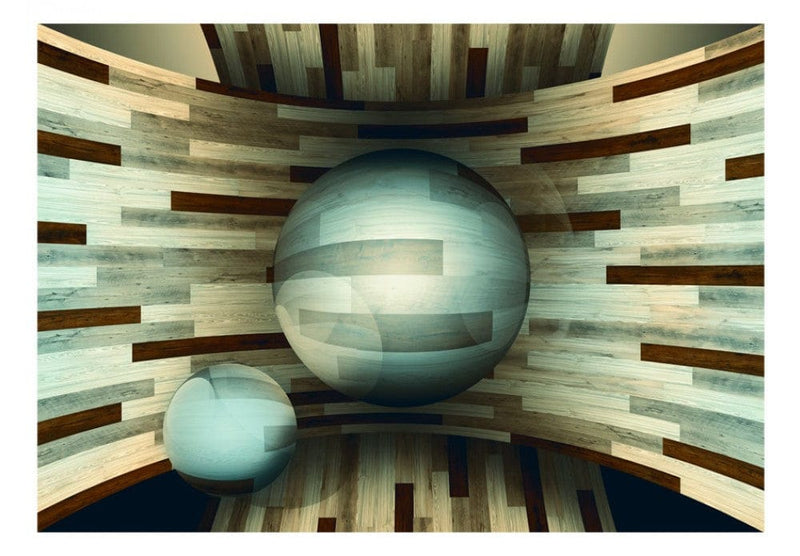3D fototapetes ar perspektīvu 97056 Piparmētru planētas G-ART