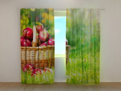 Curtains Apples