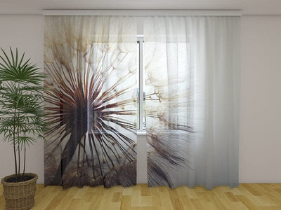 Verhot Delightful Dandelions 180 x 140 cm (2x90x140 cm) / Sifonki