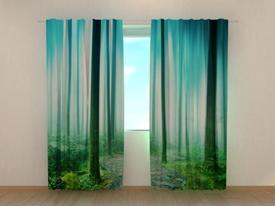 Curtains in the Enchanted Forest Tapetenshop.lv