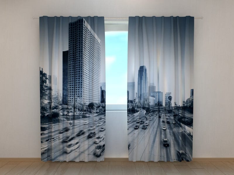 Curtains Life in the big city Tapetenshop.lv
