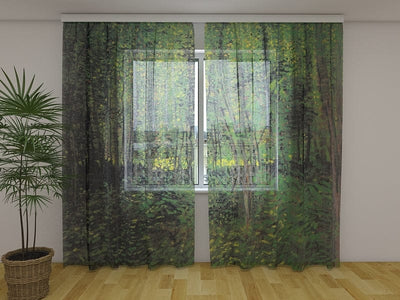 Curtains Forest - Vincent van Gogh
