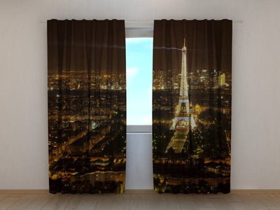 Curtains Night Paris