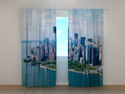 Curtains New York from a bird's eye view