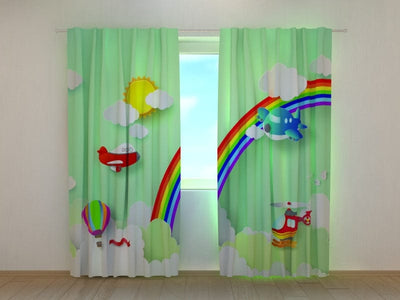 Curtains Over the rainbow Tapetenshop.lv