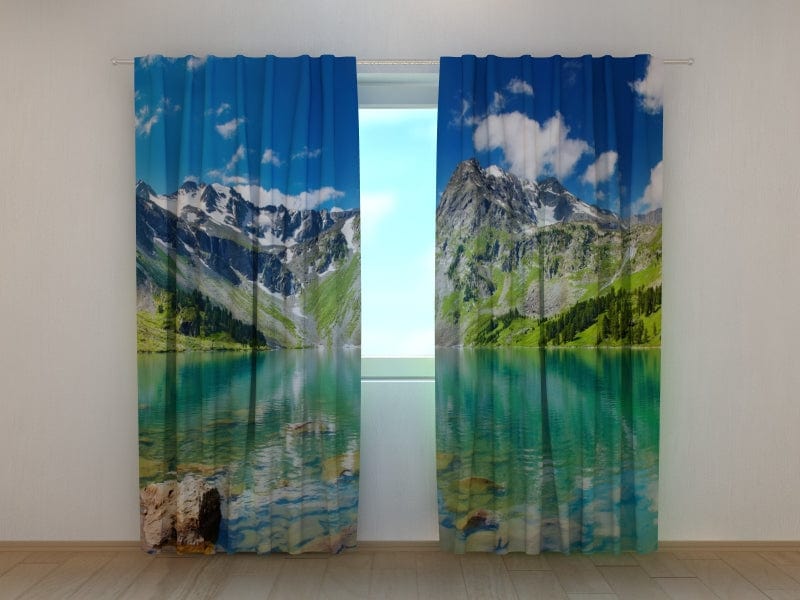 Curtains Beautiful Lake Morain