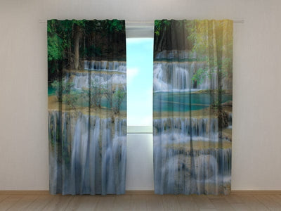 Curtains Waterfall Kanchanaburi 2 180 x 140 cm (2x90x140 cm) / SCREEN