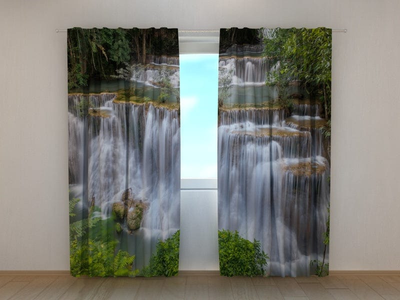 Curtains Waterfall in Kanchaburi 180 x 140 cm (2x90x140 cm) / SCREEN