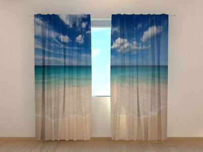 Curtains Golden sands Tapetenshop.lv