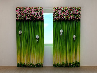 Curtains Floral valances (Harmonija)
