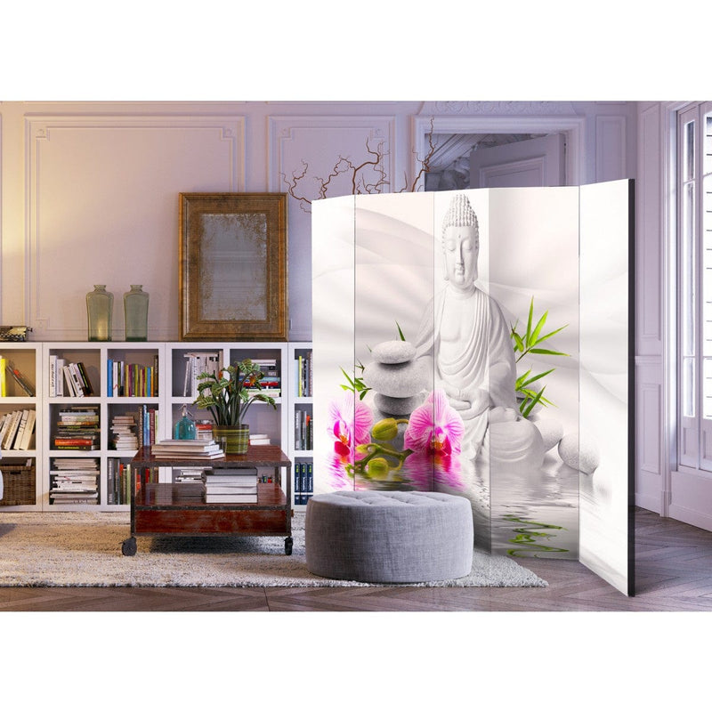 Aizslietnis Buda un orhidejas II 225x172 cm ART