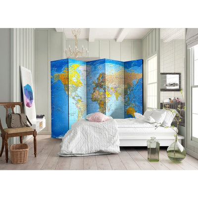 Aizslietnis Pasaules klasiskā karte  225x172 cm ART