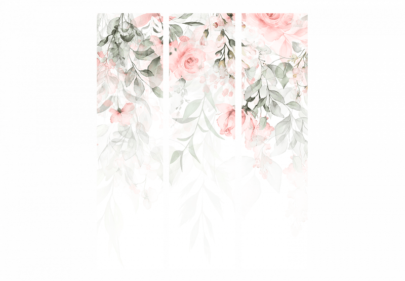 Aizslietnis Rožu ūdenskritums (pirmais variants) 135x172 cm ART