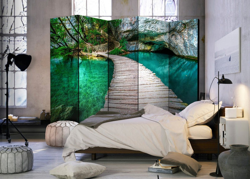 Aizslietnis Smaragda ezers II 225x172 cm ART