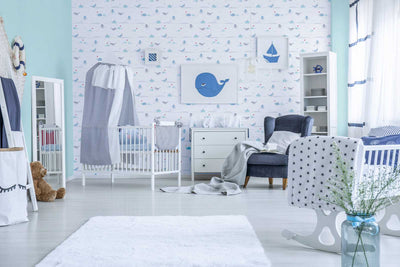 Children's room wallpaper with sea animals 1350565 Without PVC AS Creation