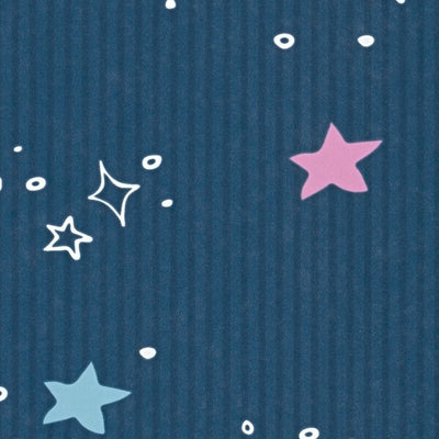 Children's room wallpaper night sky - night blue 1350743 Without PVC AS Creation