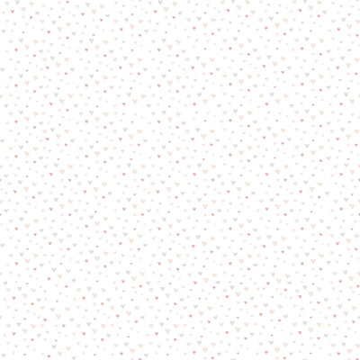 Children's wallpaper for girl's room with little hearts 1350471 Without PVC AS Creation