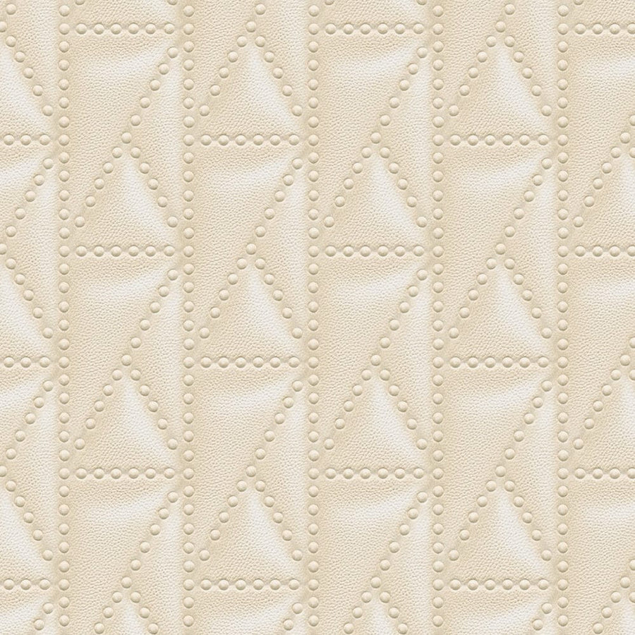 Bēšās tapetes guļamistabai Karl Lagerfeld - Quilt Bag Design, bēšā, 378441 AS Creation