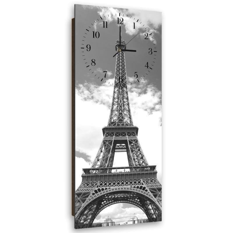 Dekoratīvais sienas pulkstenis ar Eifeļa torni Home Trends