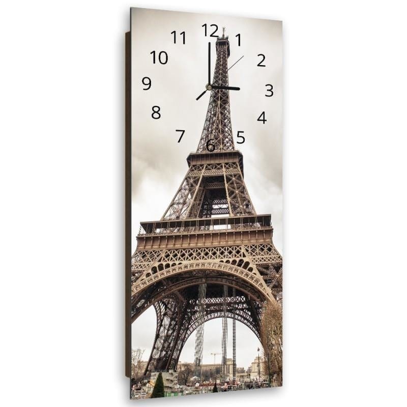 Dekoratīvais sienas pulkstenis Eifeļa tornis (otrais variants) Home Trends