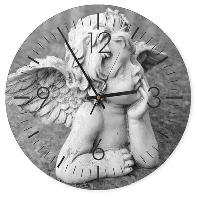 Dekoratīvais sienas pulkstenis Eņģelītis Home Trends