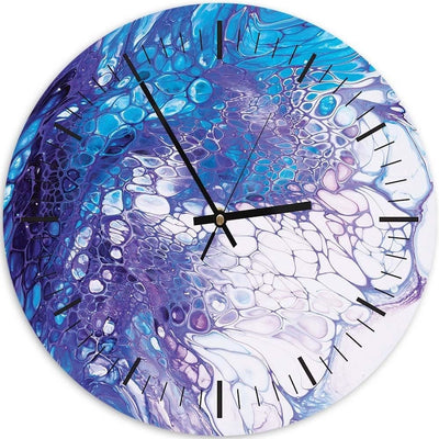 Dekoratīvais sienas pulkstenis Marmors (zila krāsā) Home Trends