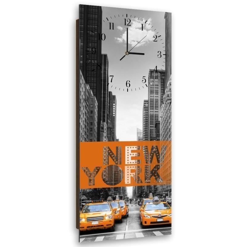 Dekoratīvais sienas pulkstenis Ņujorka Home Trends