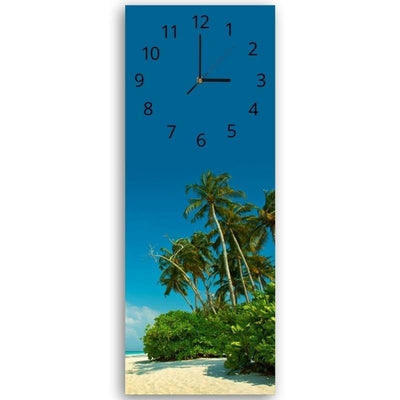 Dekoratīvais sienas pulkstenis Tropiska pludmale Home Trends