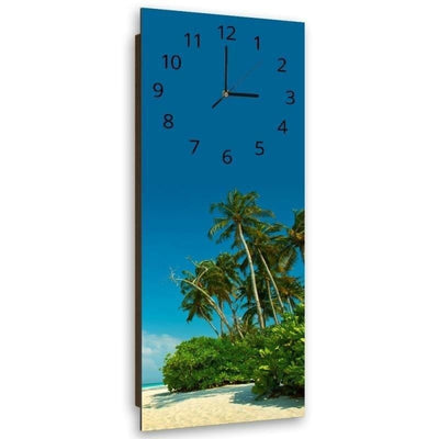 Dekoratīvais sienas pulkstenis Tropiska pludmale Home Trends