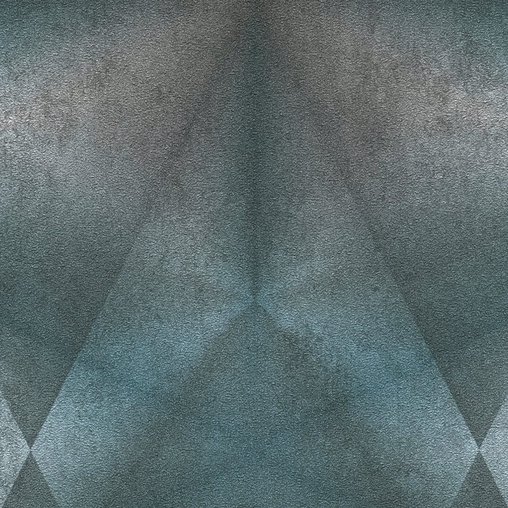 Dizaina tapetes ar grafisku rakstu zilos toņos - 1363554 AS Creation