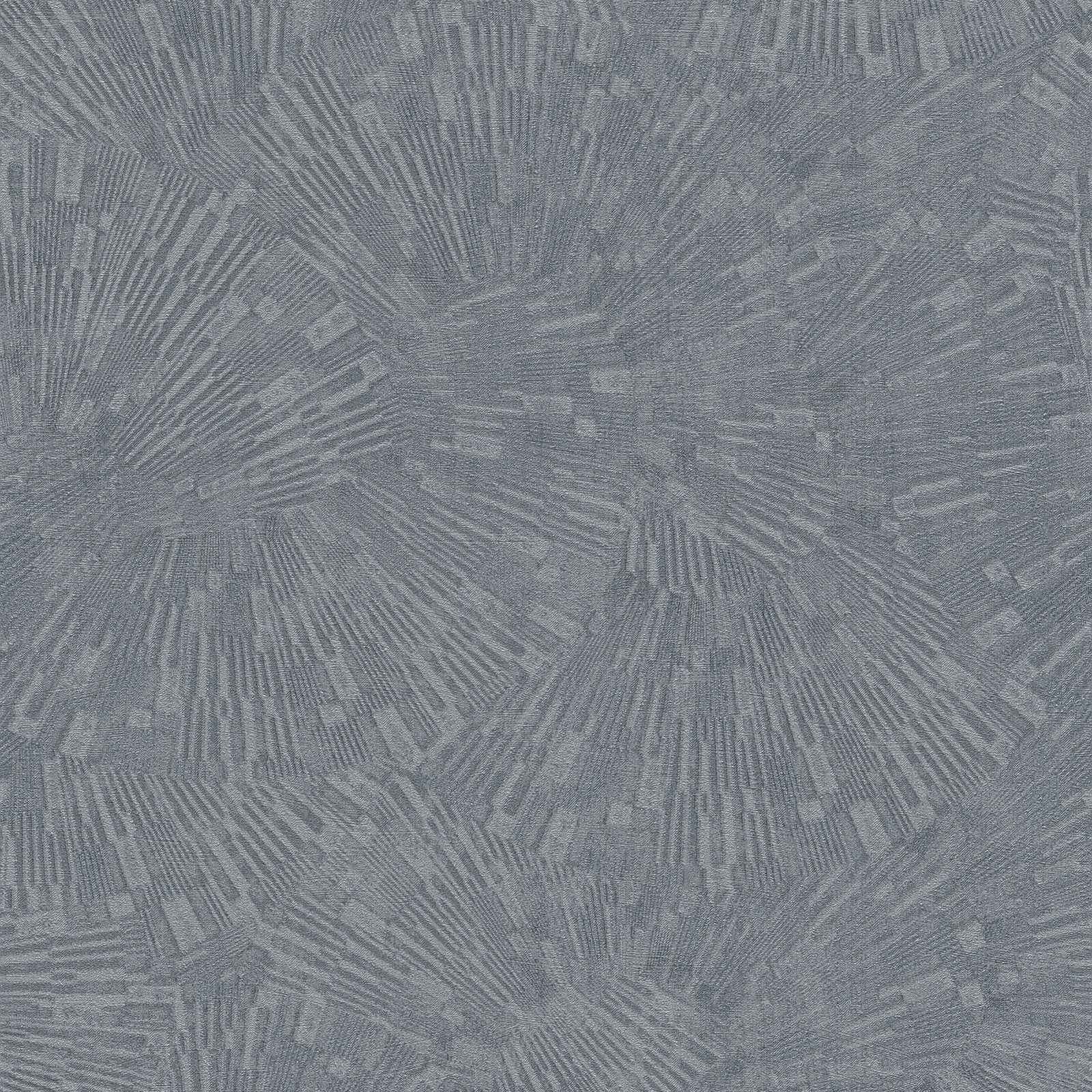 Tapetes ar grafisku rakstu retro stilā – pelēkos toņos 382031  Tapetenshop.lv