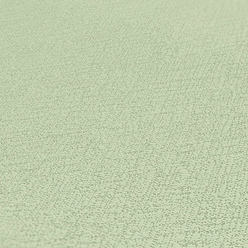 Flizelīna tapetes ar smalku lina struktūru, zaļā krāsā Tapetenshop.lv
