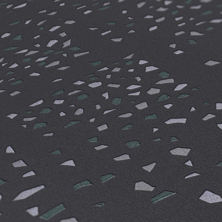 Melnas terrazzo tapetes AS Creation 37394-5 AS Creation