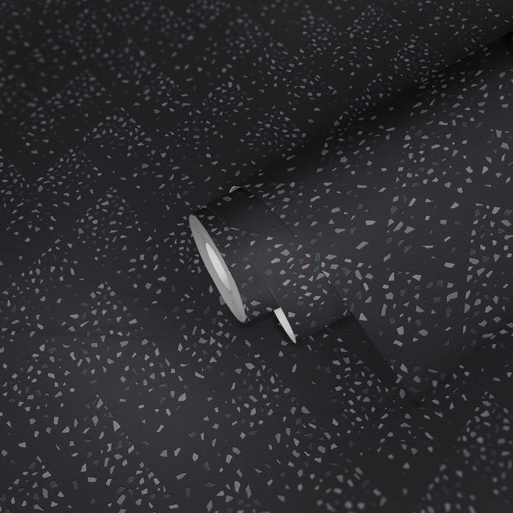 Melnas terrazzo tapetes AS Creation 37394-5 AS Creation