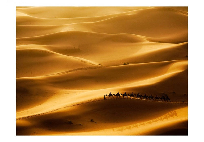 Фотообои 59901 Караван верблюдов в пустыне G-ART