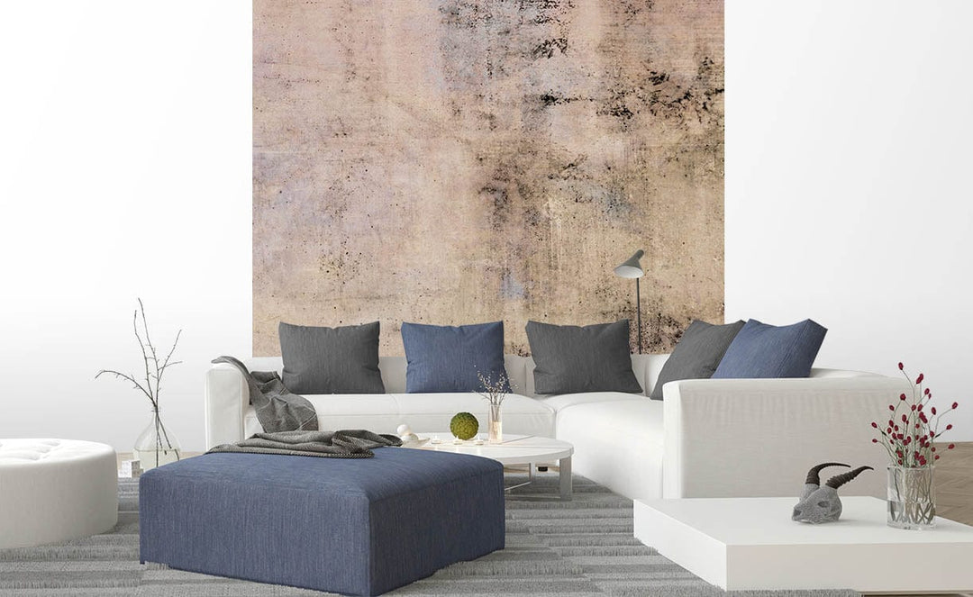 Fototapetes ar betona imitāciju vintāžās stilā 375x250 cm D-ART