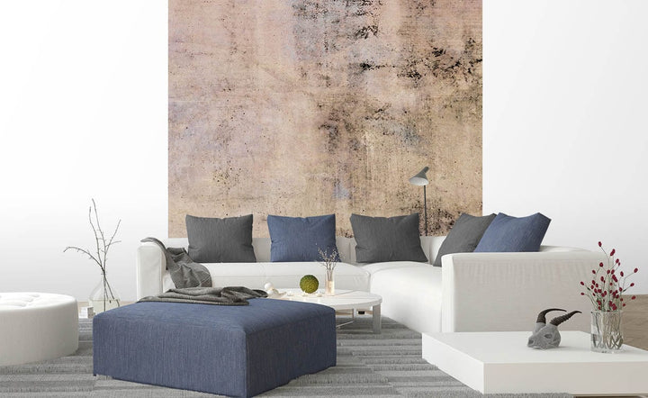 Fototapetes ar betona imitāciju vintāžās stilā 375x250 cm D-ART