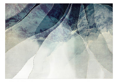 Fototapetes ar abstrakta rakstu - Krāsu vētra (zilā krāsā), 143480 G-ART